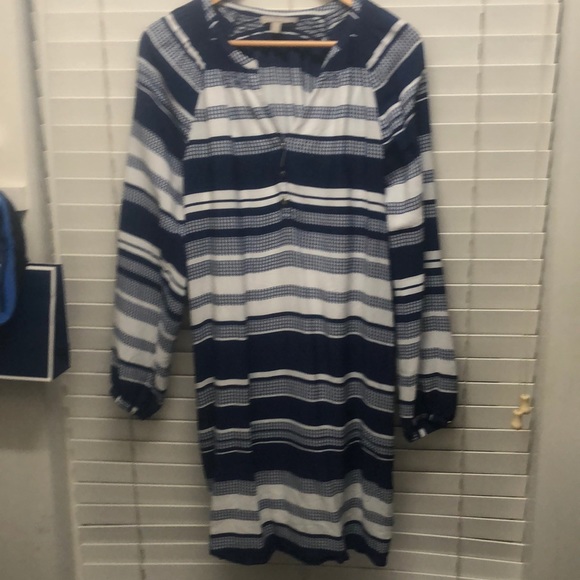 Sweet Comfy striped Banana Republic dress! - Picture 1 of 6